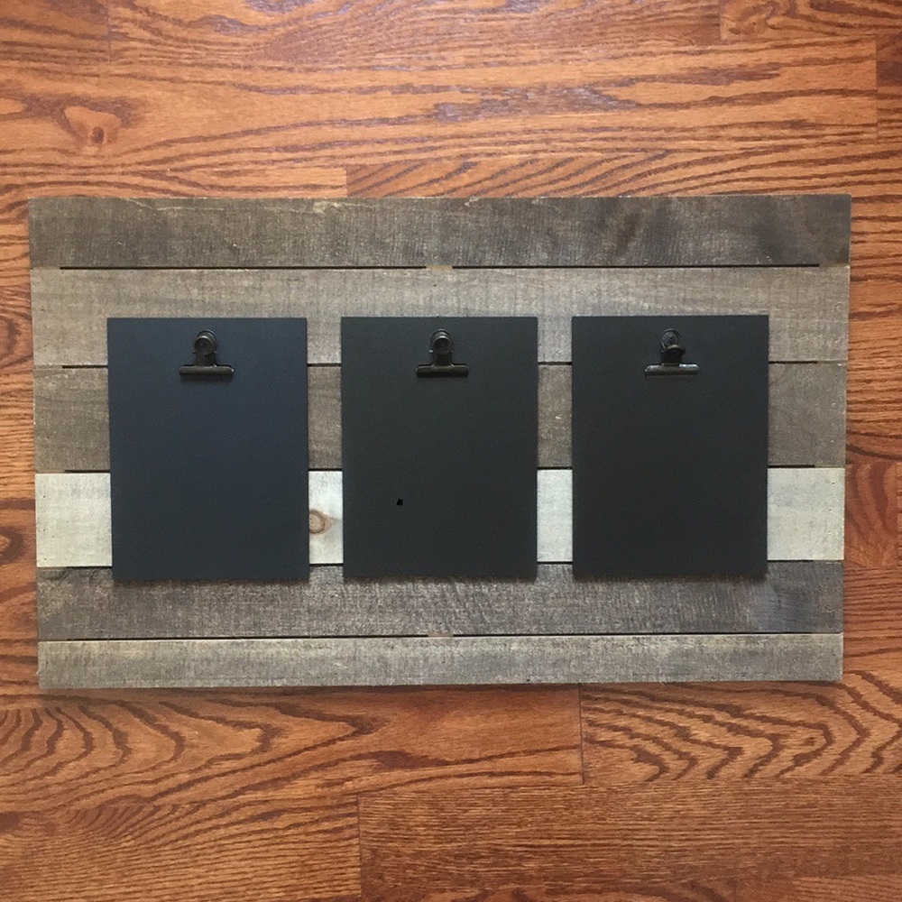 Rustic real wood wall hang